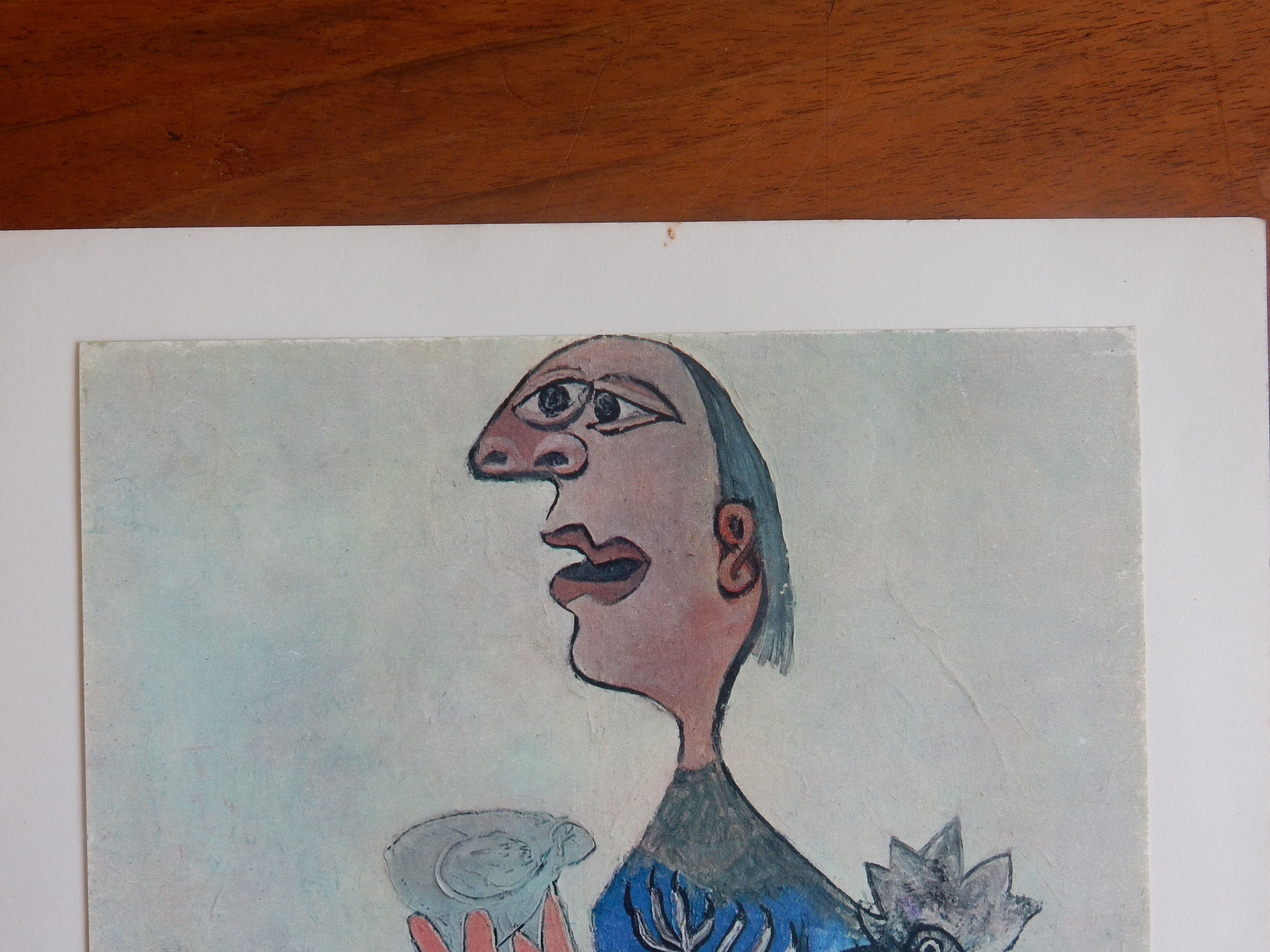 Picasso Woman with a Reproduction Hat Editions Braun - Paris
