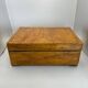 Biedermeier Box in Ice Birch and Brass, Germany, 1840s