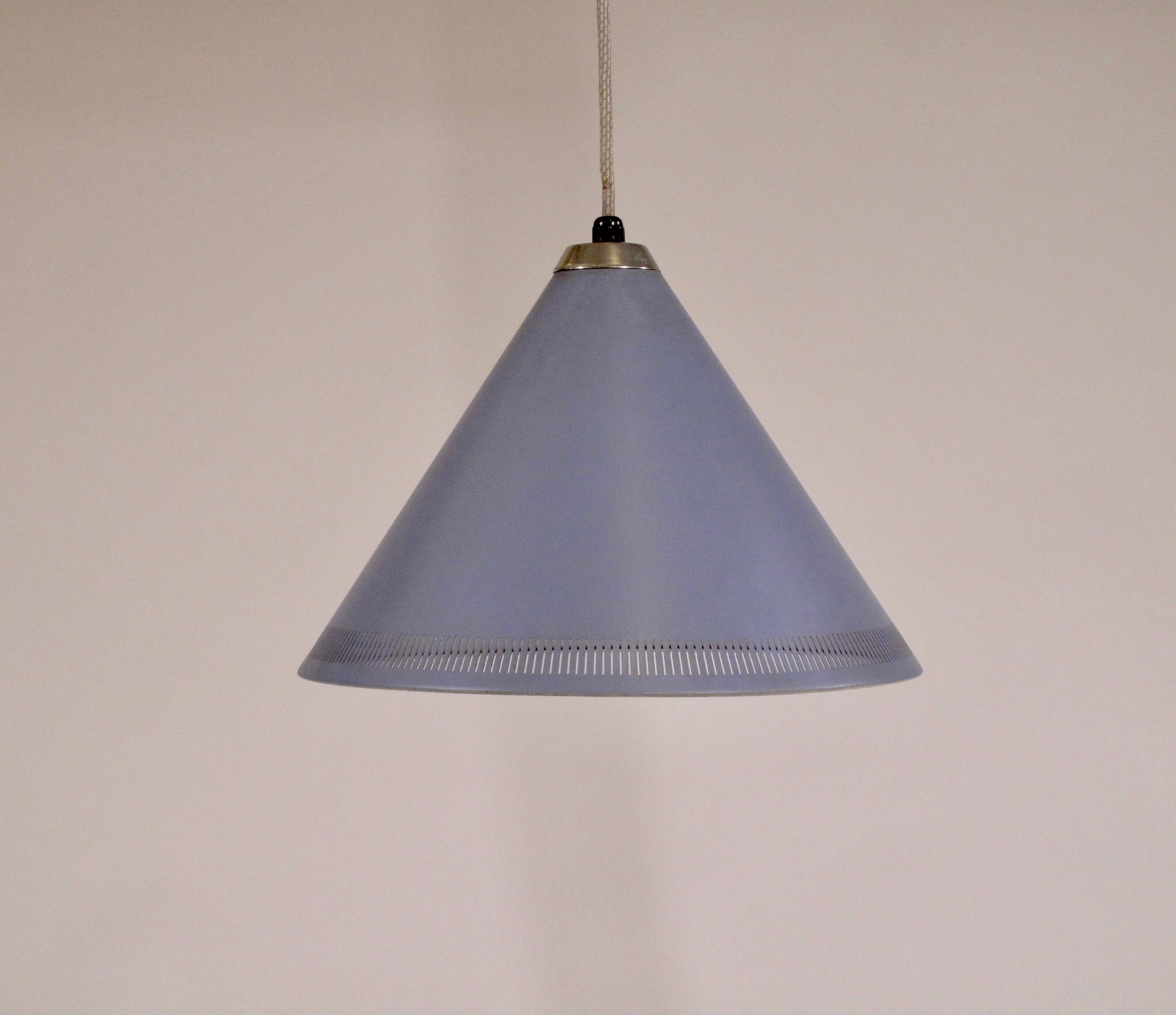 Suspension "Kegle" par Lyfa Danemark 1960's