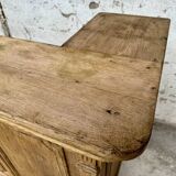 Old oak restaurant bar counter from the early 20th century