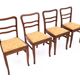 Dining set Poland, mid-20th century. After renovation.
