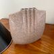 Virebent ceramic vase free form art deco