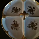 Porcelain flat servant from Limoges Mandavy Marcel