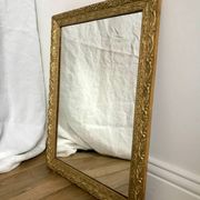 set of 4 mirrors in wood and gilded stucco early 20th century