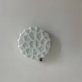 Pair of vintage opaline wall lights, Sweden, 1960s