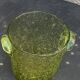 Blown glass ice bucket signed Biot Collector