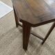 Art Deco wooden side table / end of vintage sofa or pedestal table
