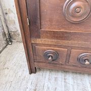 Oak wardrobe "Basque" Dudouyt