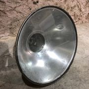 Industrial suspension in polished aluminium 1950s/60s