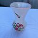 Vase in painted and signed earthenware