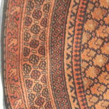 Modern round carpet 190cm diameter handmade