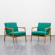 Armchair 60s, beech