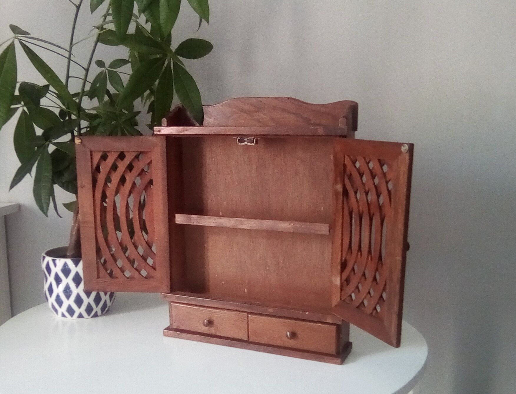 Vintage wall cabinet