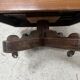 20th Century Mahogany Revolving Bookcase with Marquetry Top