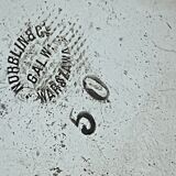 Glass and under old glass