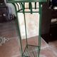 Metal and wood console table
