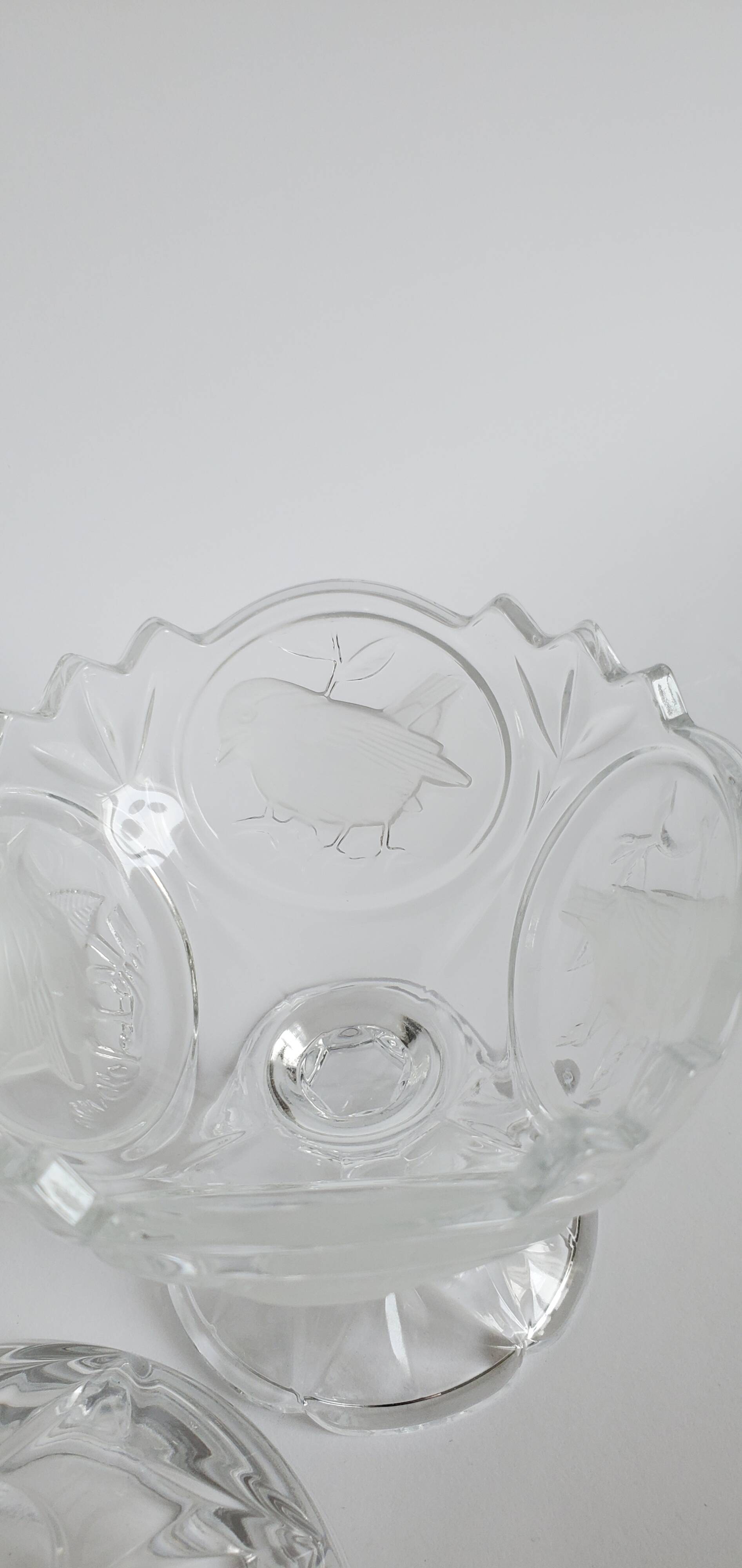 Crystal candy box from Cristal d'Arques