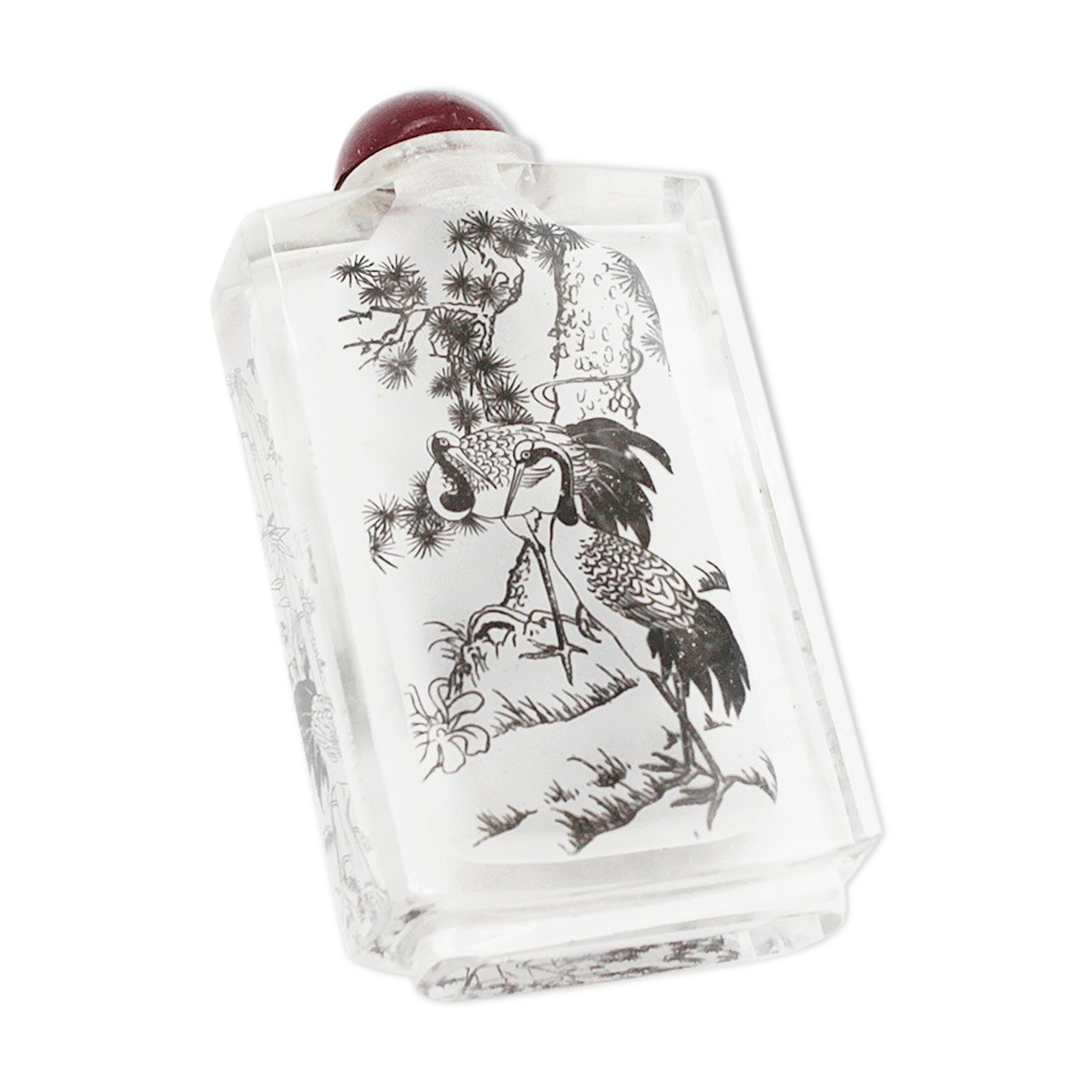 Chinese crane bottle