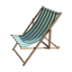 Chilienne vintage bleu et blanche