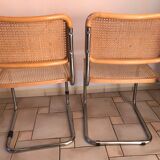 Suite de 2 chaises Marcel Breuer