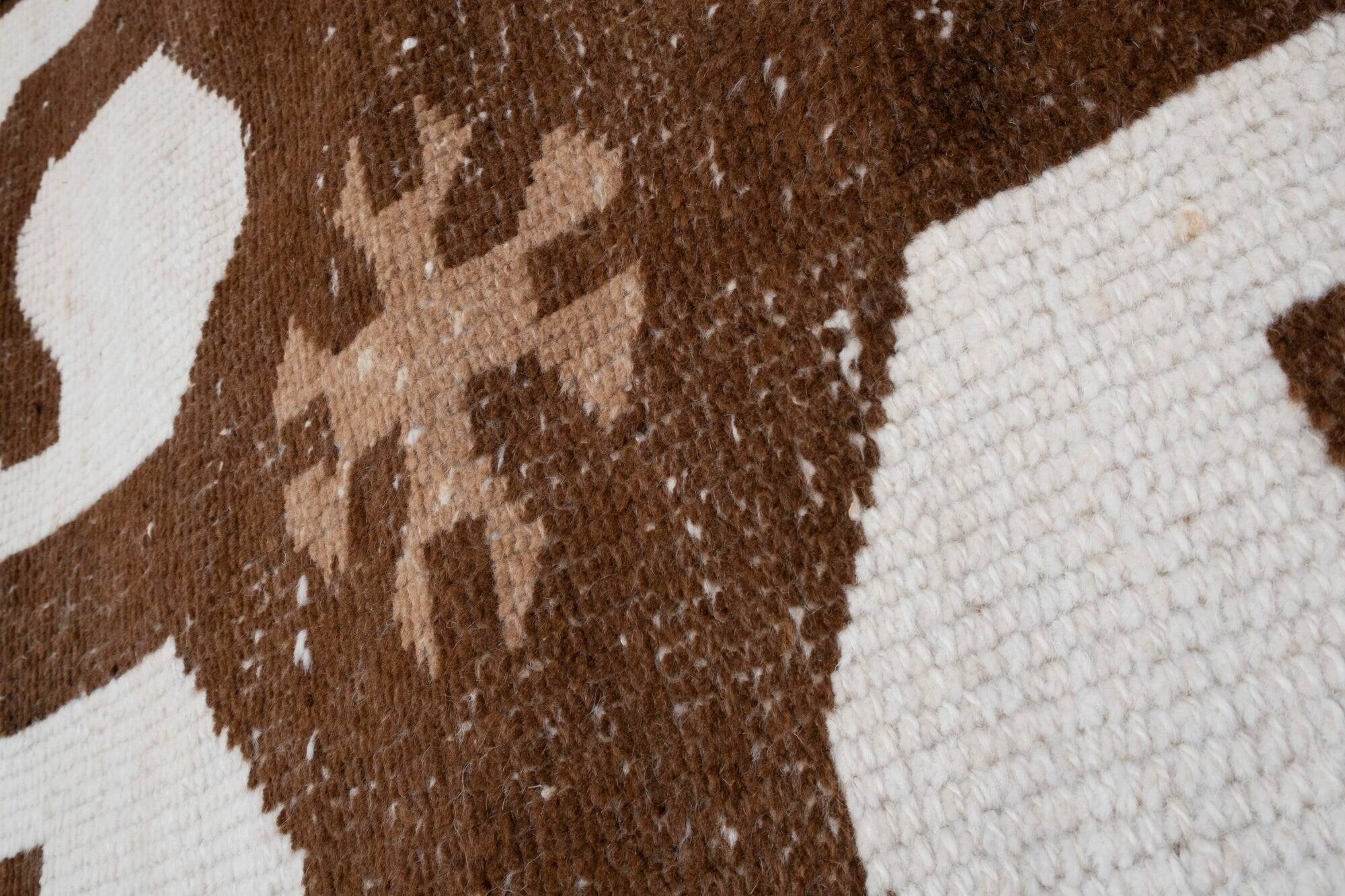 Vintage Turkish hallway rug 94x352 cm