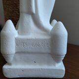 Plaster statue of the Virgin and Child