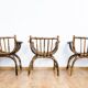 Art deco rattan armchairs 1920