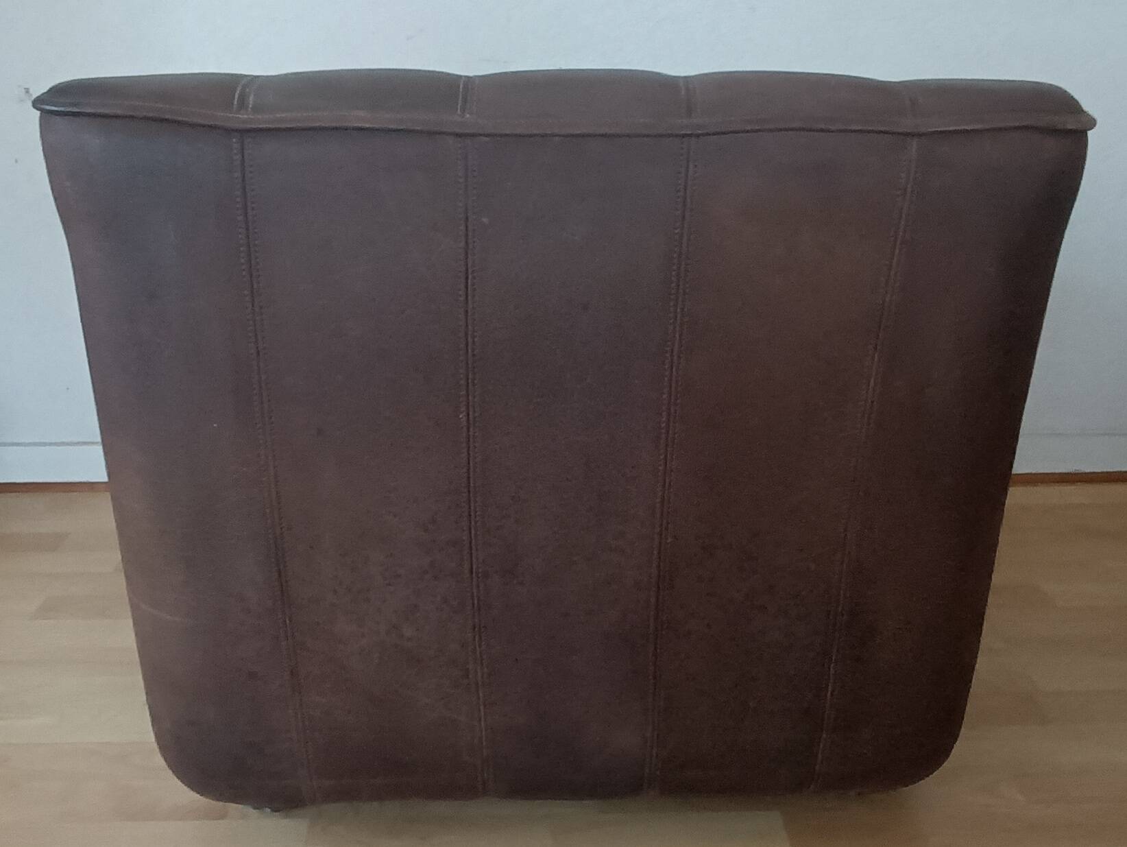 Swiss club chair by Sede Designer Leather Model DS44 1970s