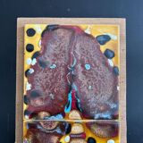 Abstract ceramic panel