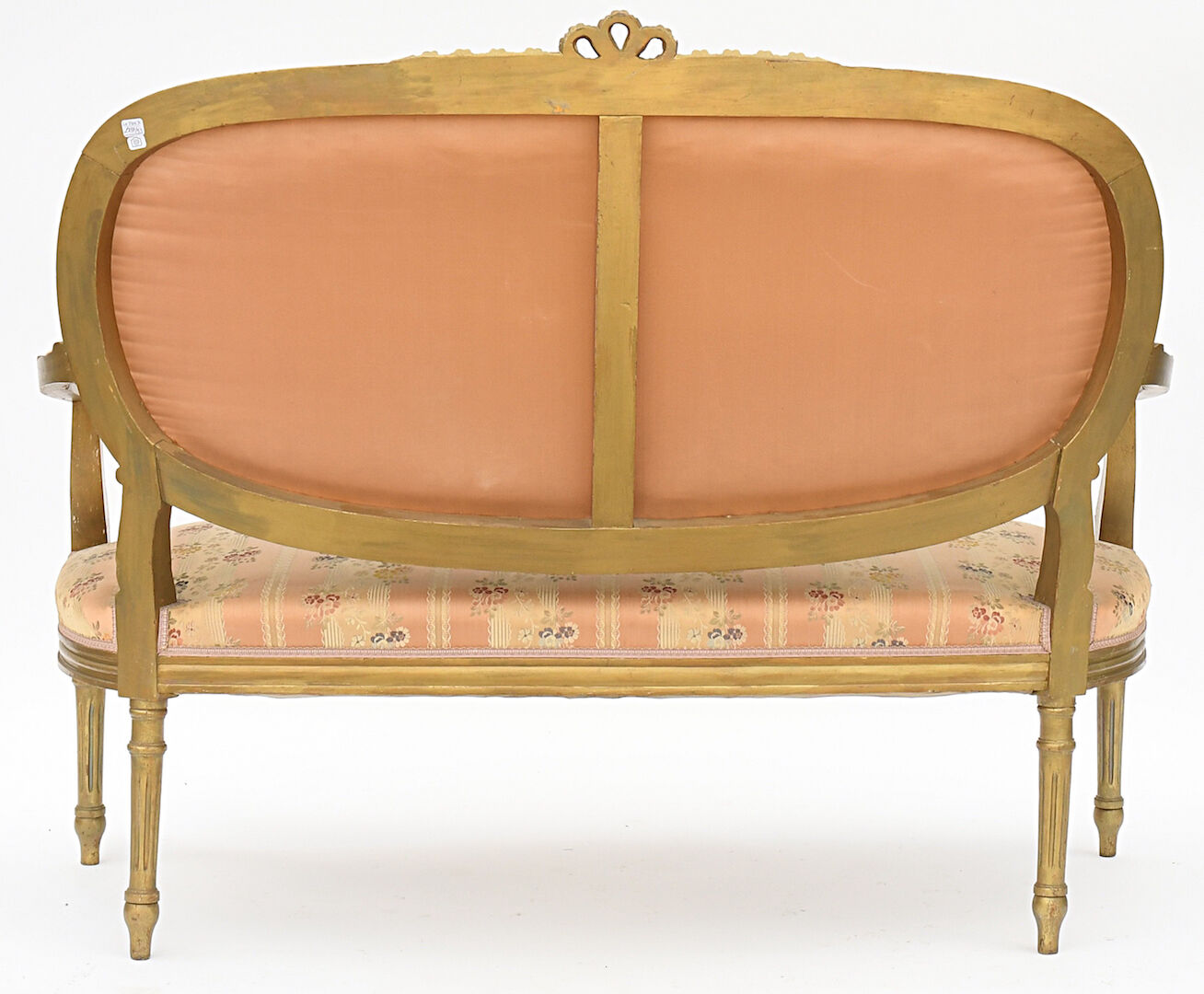 Gilded wooden living room in Louis XVI style