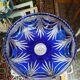 Blue Lorraine crystal cup