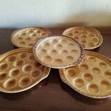 5 Gien snail plates