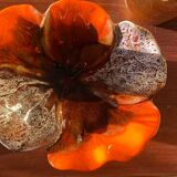 Pocket tray vintage flower shape Vallauris