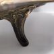 Vintage chiseled and embossed cast bronze centerpiece bowl, Italy