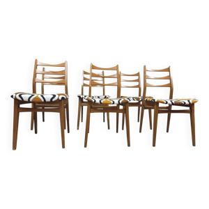 Set de 6 chaises scandinaves