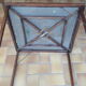 Old folding table