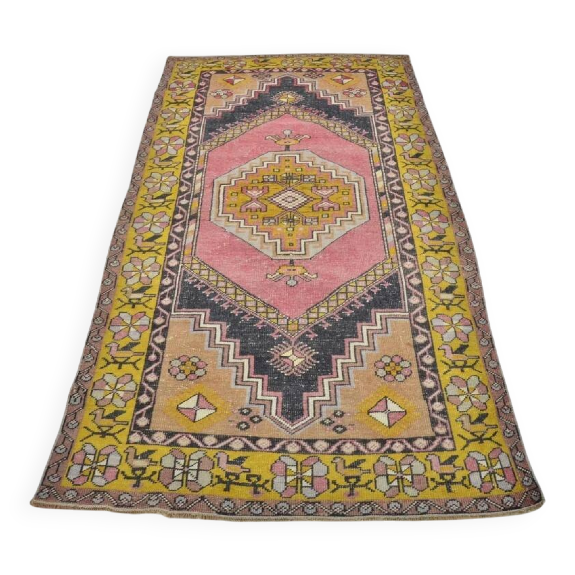 Oushak Vintage Anatolian Carpet