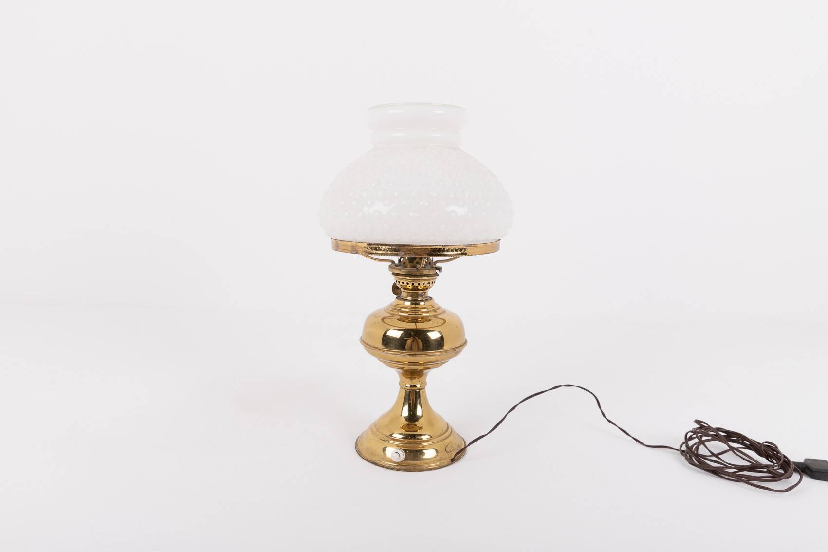 Mid-Century brass table lamp, 1950’s