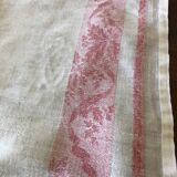 Series of 4 old yarn tea towels