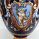 Gien earthenware vase, renaissance model