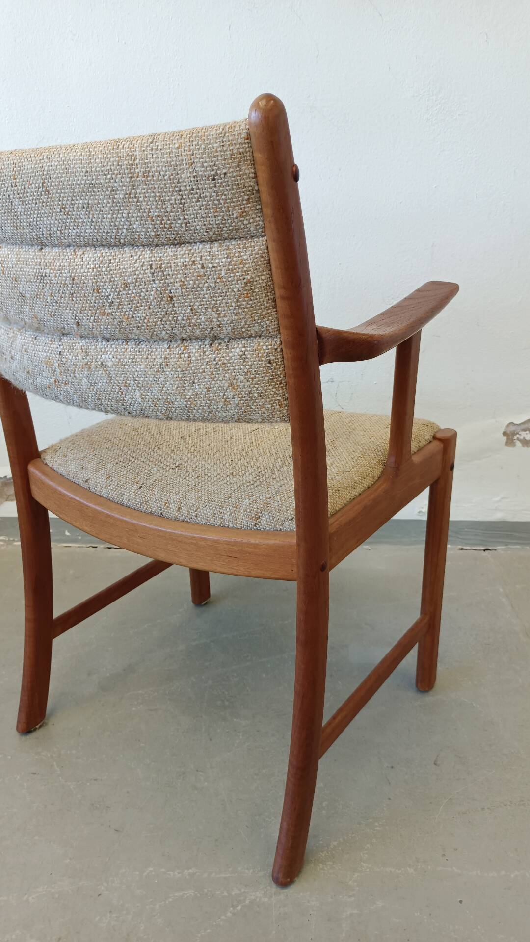 Scandinavian armchair in teak