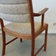 Scandinavian armchair in teak