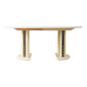 Postmodern extendable dining table by Thonet from the 1980s