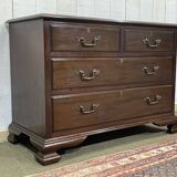 Early 20th century English mahogany chest of drawers