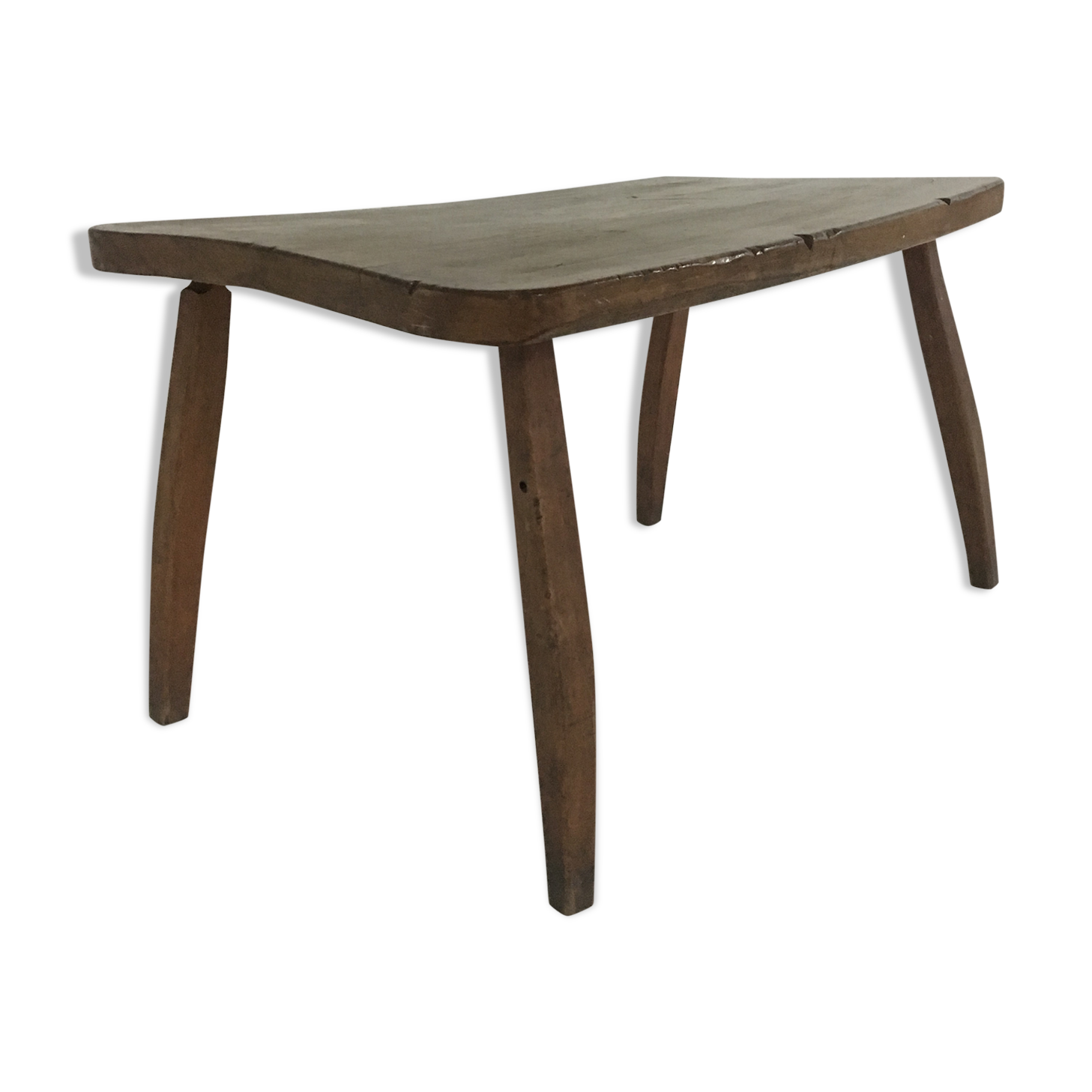 Wooden dining table