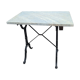 Table de café en fonte et dessus marbre