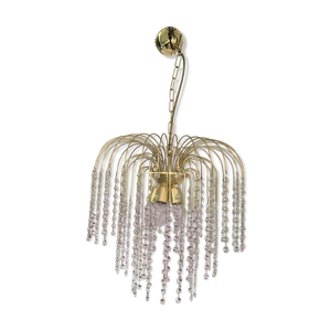 Lustre spider cristal 1970