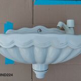 Shell washbasin old porcelain