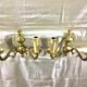 Pair of sconces 2 lights louis XVI style