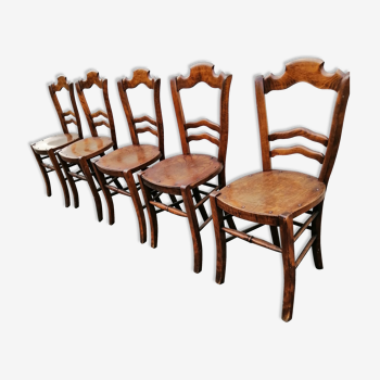 5 chaises Luterma